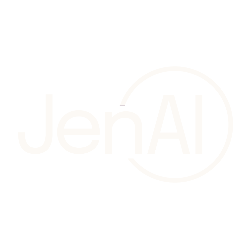 JenAI Logo - AI Consulting for Small Businesses